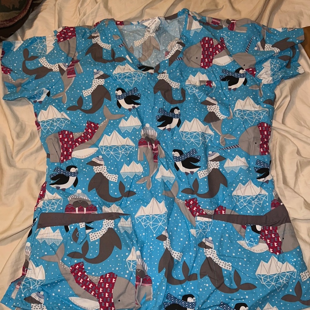 Scrub top